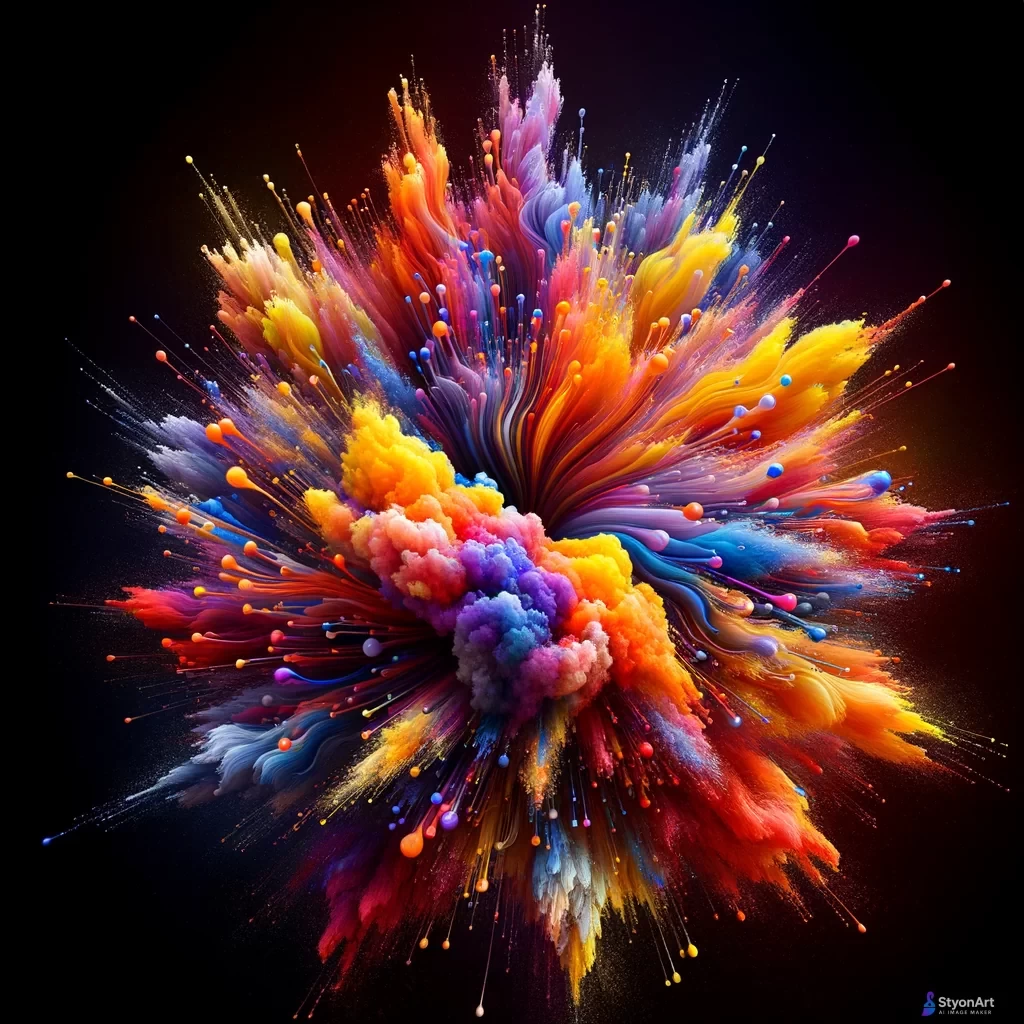Explozie de culoare AI