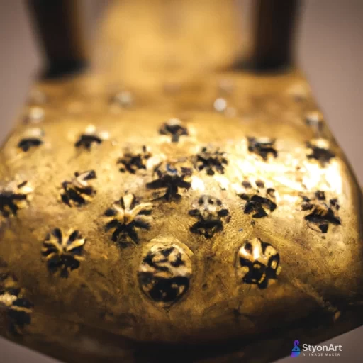 Un sarpe gold gigantic luptanduse cu 4 cavaleri