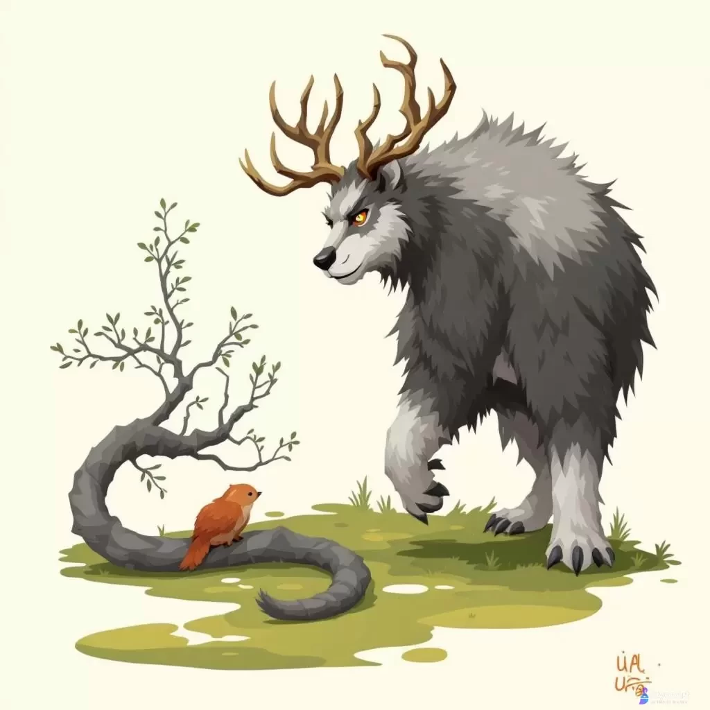 Imagine UAU: Animal în Stil Artistic