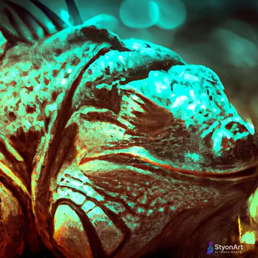 Un dragon care scuipa flacari catre un sat