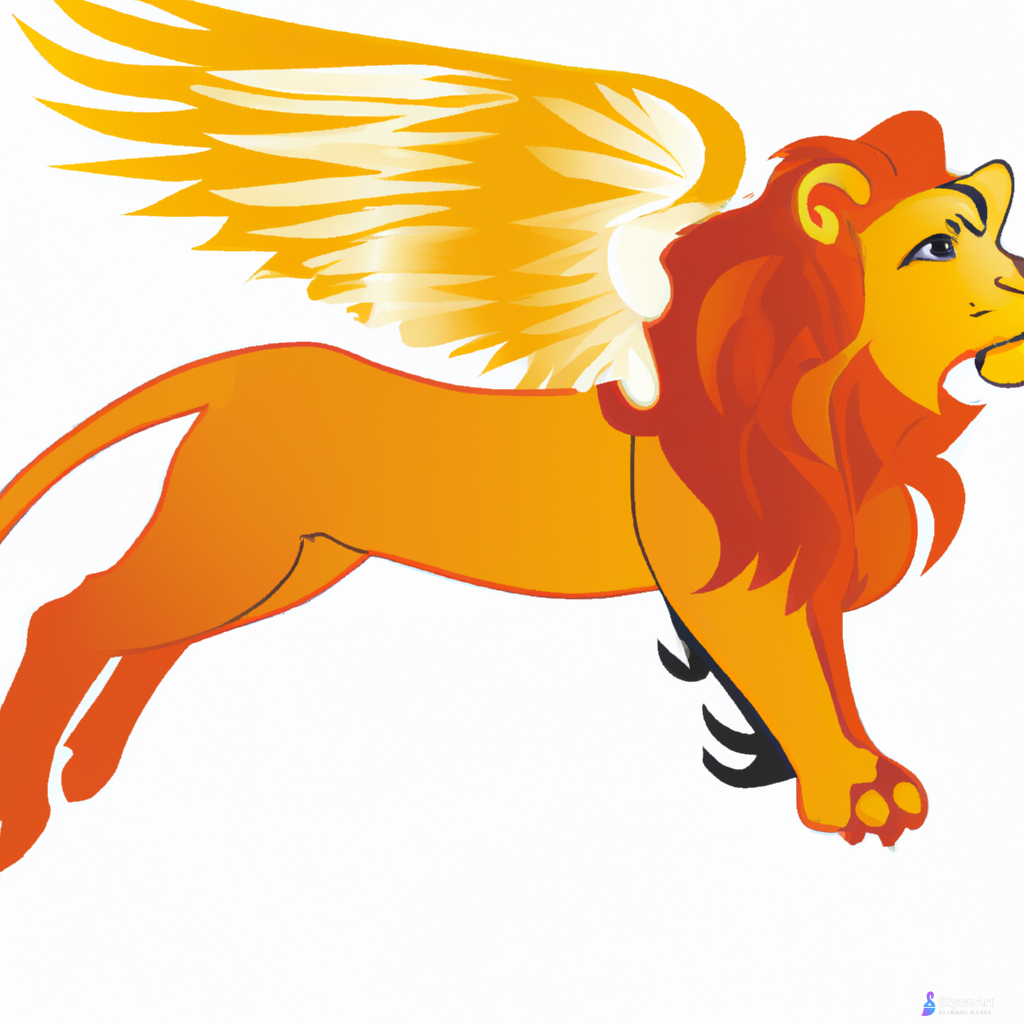 Lion with wings