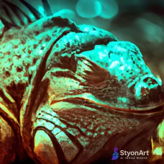 Un dragon care scuipa flacari catre un sat