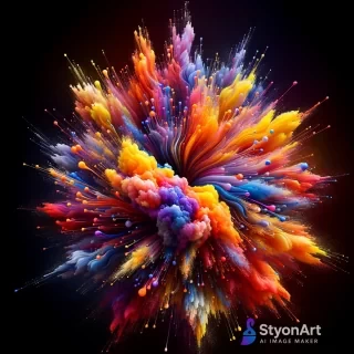 Explozie de culoare AI