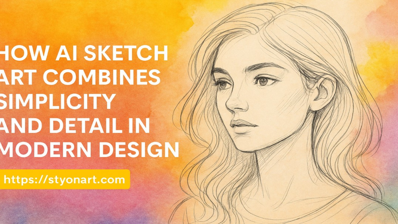 How AI Sketch Art Combines Simplicity and Detail in Modern Design