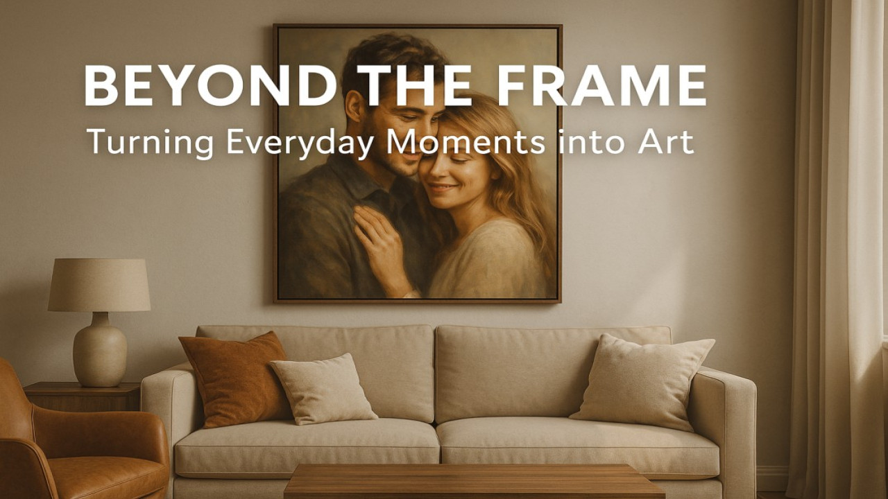 🖼️ Beyond the Frame — Turning Everyday Moments into Art