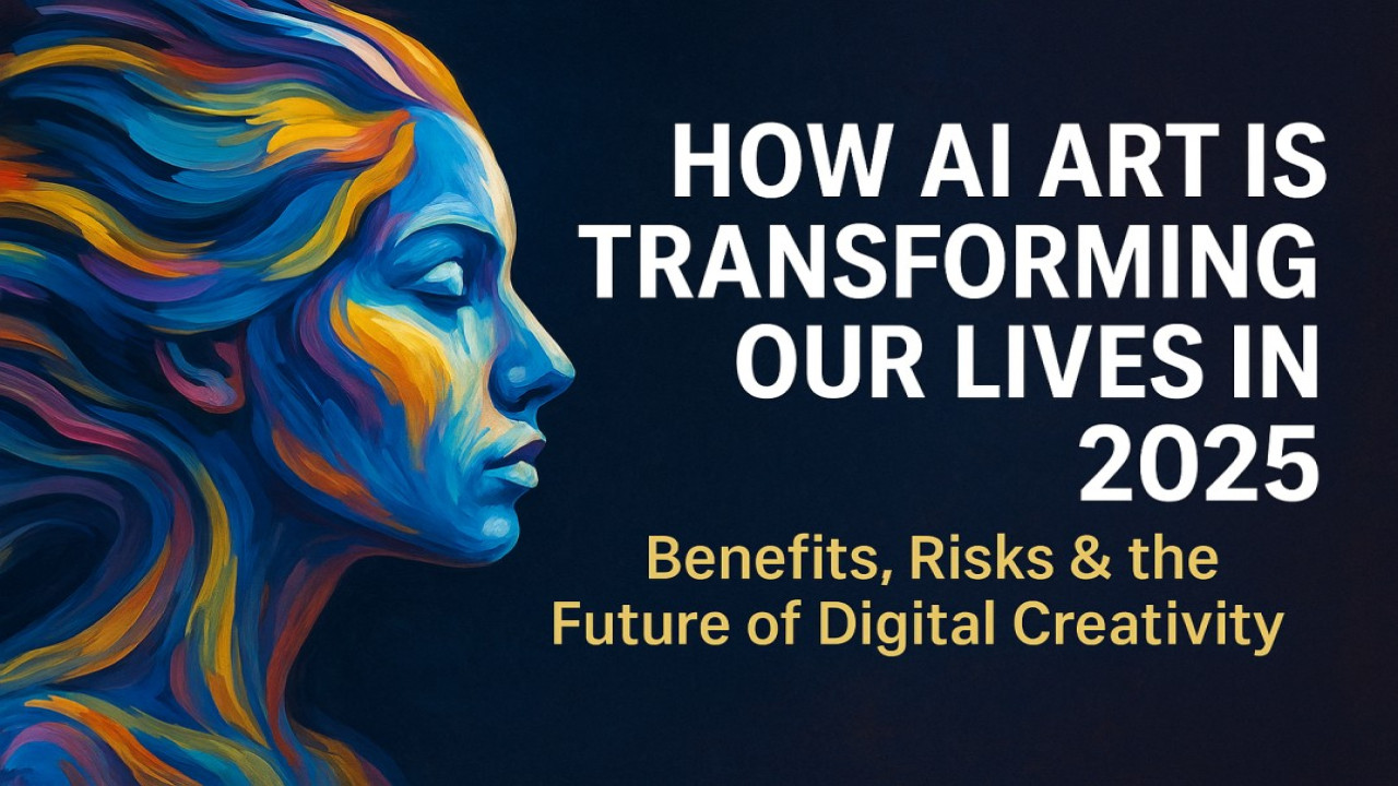 How AI Art Is Transforming Our Lives in 2025 – Benefits, Risks & the Future of Digital Creativity