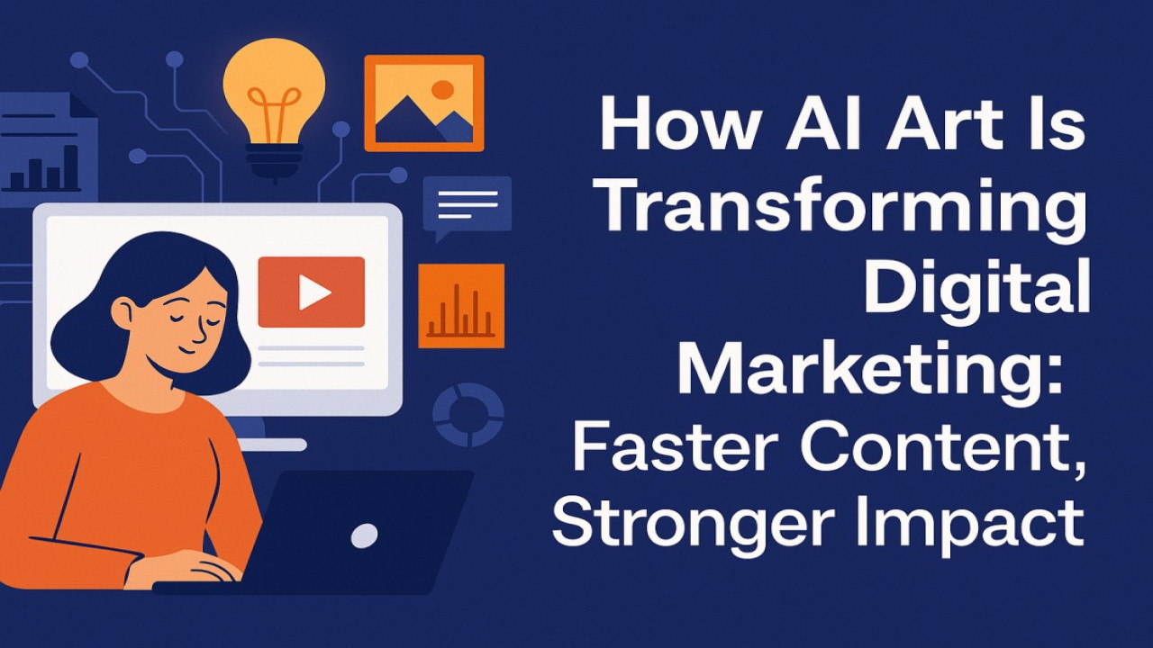 How AI Art Is Transforming Digital Marketing: Faster Content, Stronger Impact
