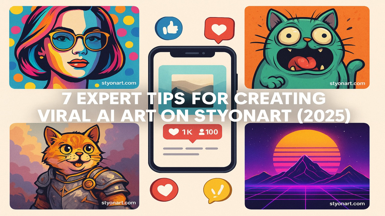 7 Expert Tips for Creating Viral AI Art on StyonArt (2025)