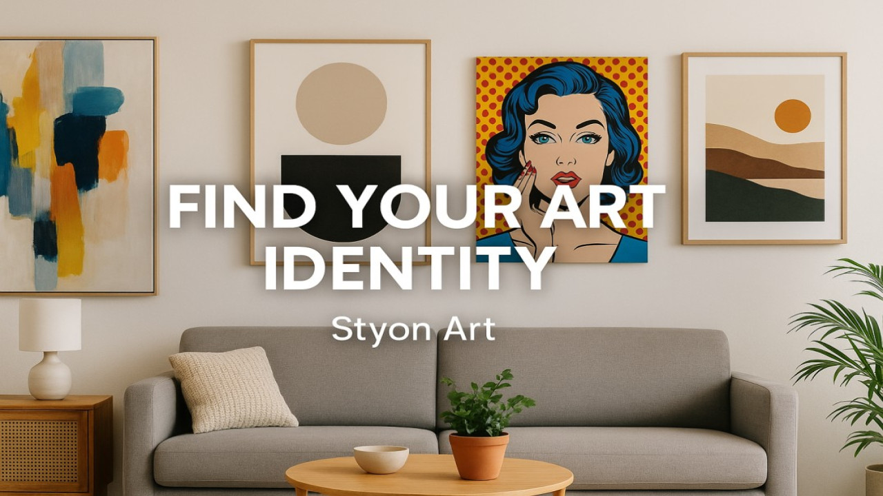Find Your Art Identity – Choosing the Perfect Piece for Your Space 🖼️💫