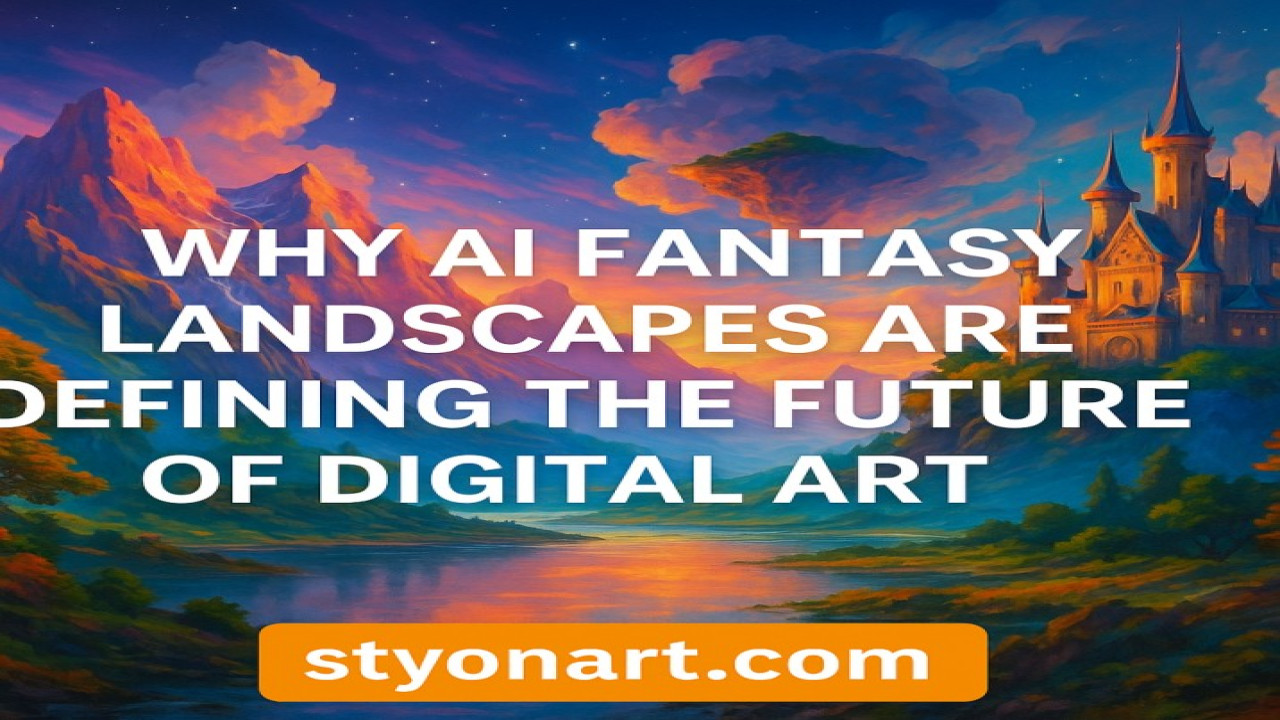 Why AI Fantasy Landscapes Are Defining the Future of Digital Art