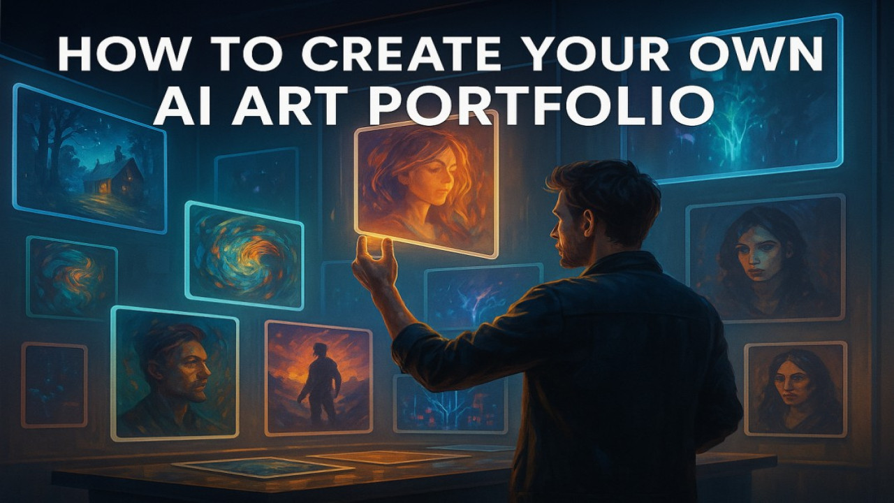 How to Create Your Own AI Art Portfolio