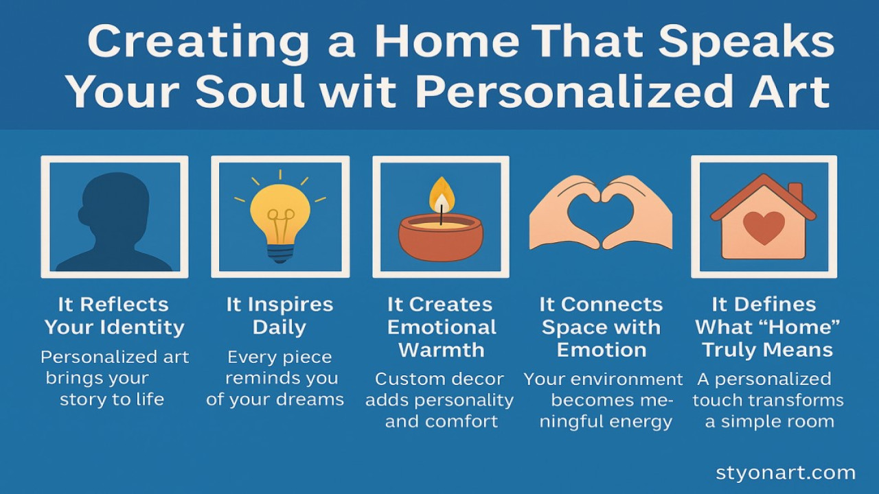 Creating a Home That Speaks Your Soul with Personalized Art