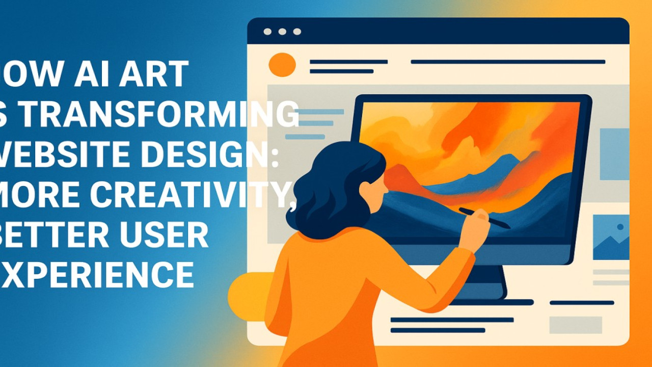 How AI Art Is Transforming Website Design: More Creativity, Better User Experience