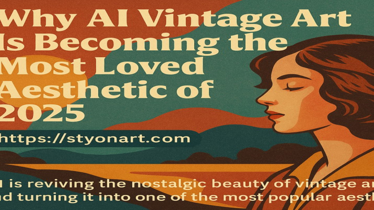 Why AI Vintage Art Is Becoming the Most Loved Aesthetic of 2025