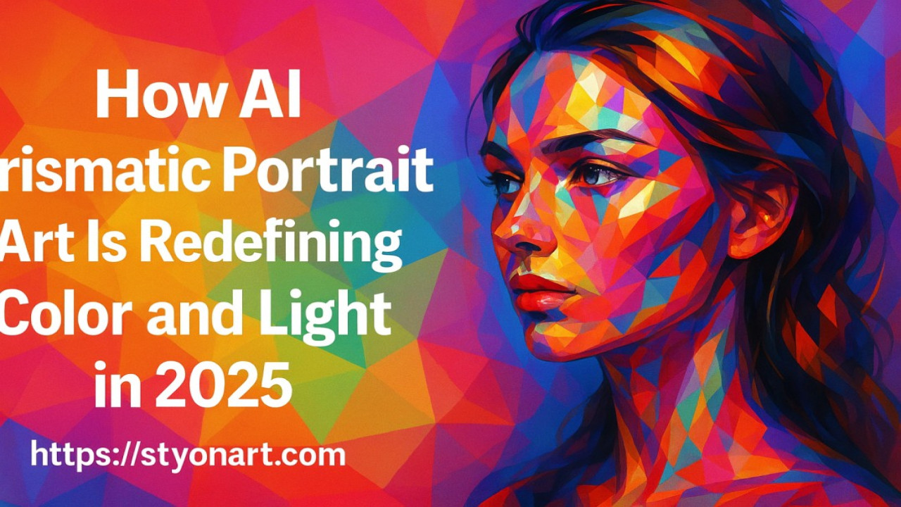 How AI Prismatic Portrait Art Is Redefining Color and Light in 2025