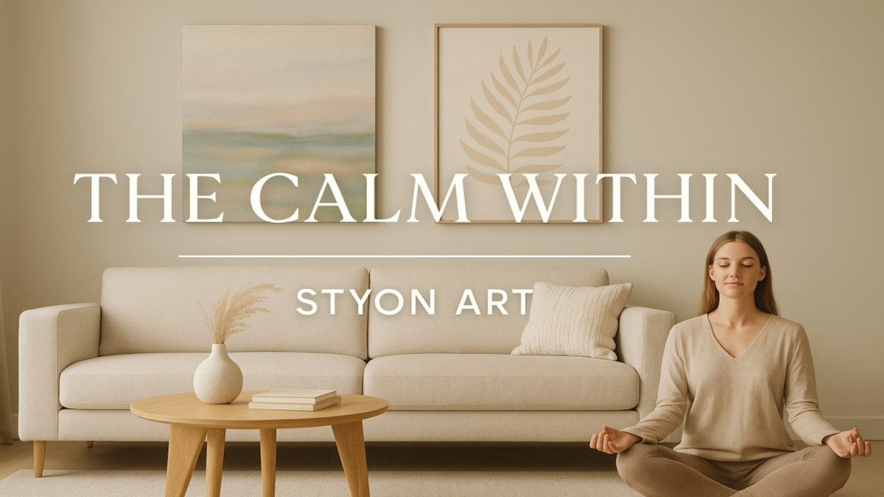 The Calm Within – How Art Helps You Relax and Find Balance 🪶🖼️