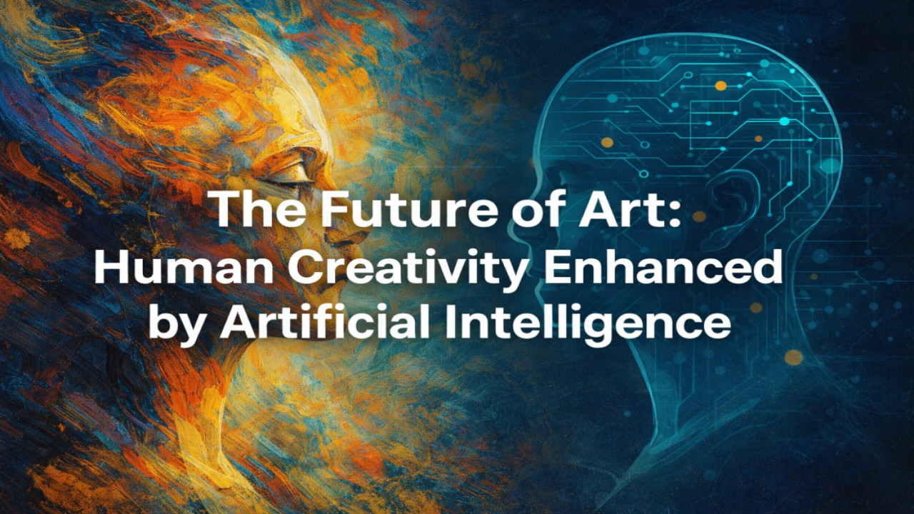 The Future of Art: Human Creativity Enhanced by Artificial Intelligence