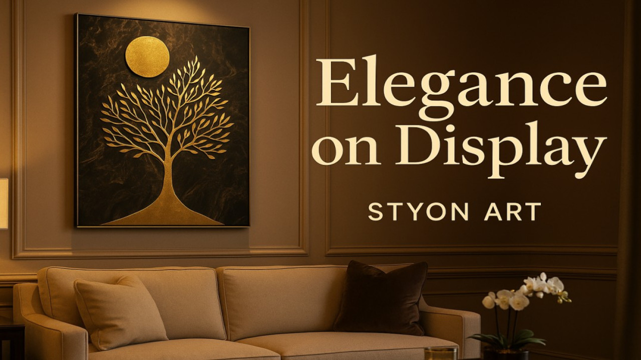 Elegance on Display – The Timeless Allure of Luxury Wall Art 💎🖼️