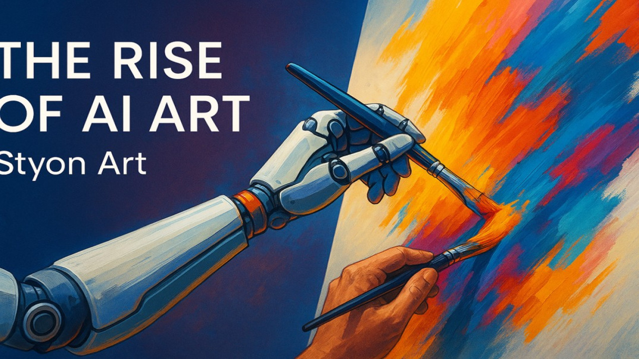 The Rise of AI Art – How Technology Is Redefining Human Creativity 🤖🎨
