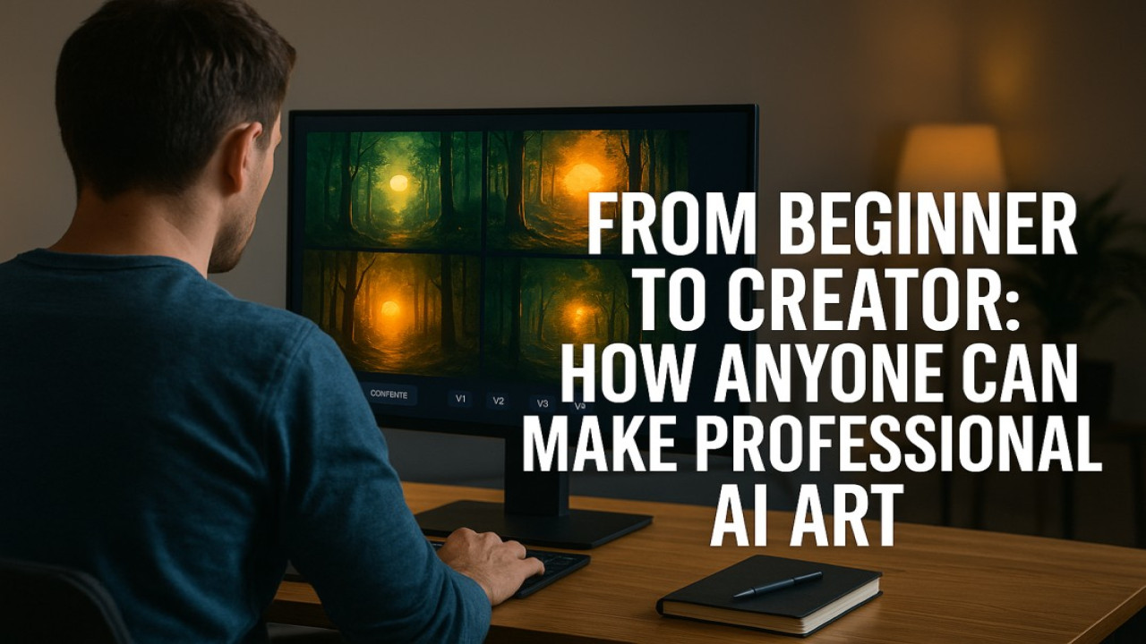 From Beginner to Creator: How Anyone Can Make Professional AI Art on Styon Studio