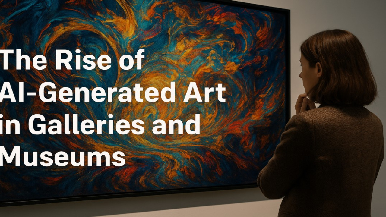 The Rise of AI-Generated Art in Galleries and Museums