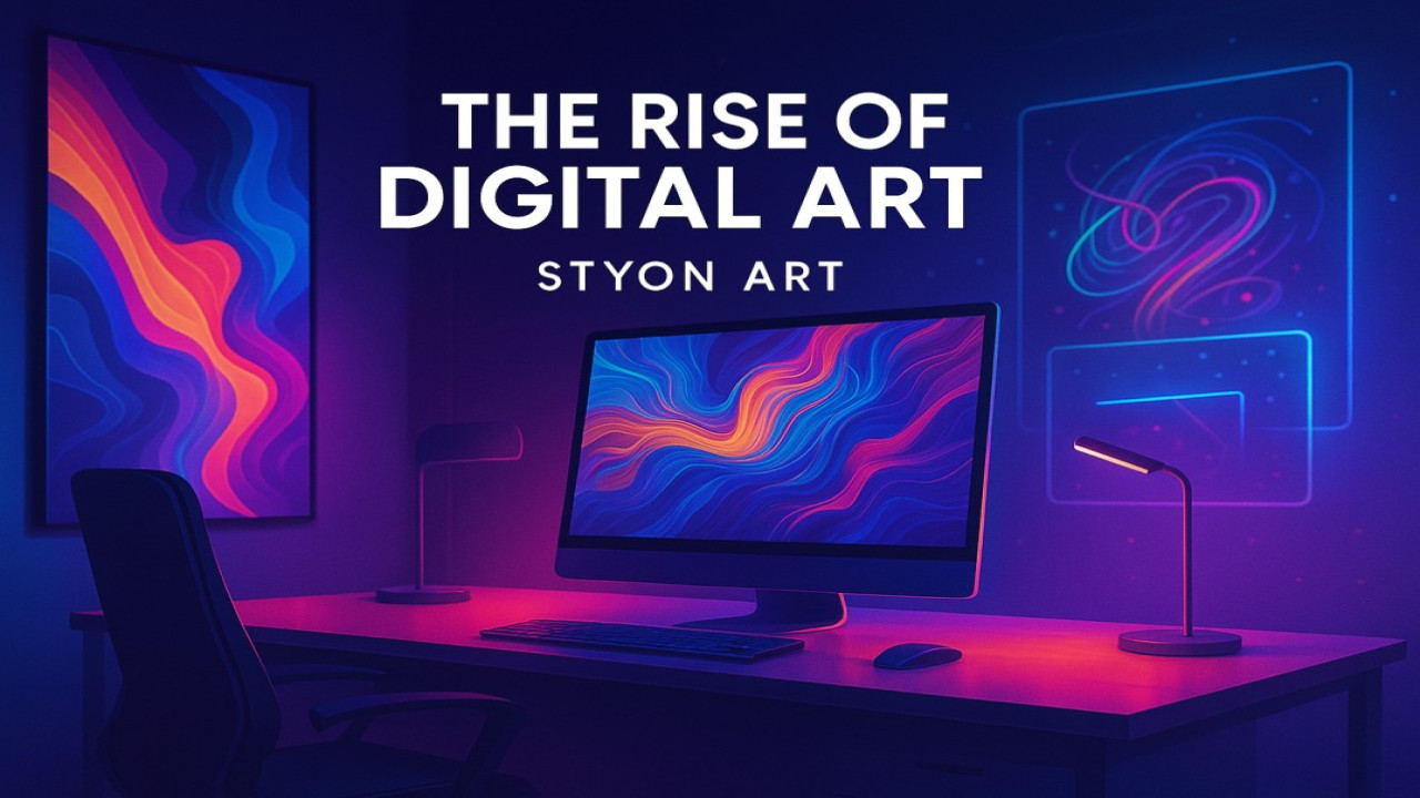 The Rise of Digital Art – Redefining Creativity in the Modern Age ⚡🖼️