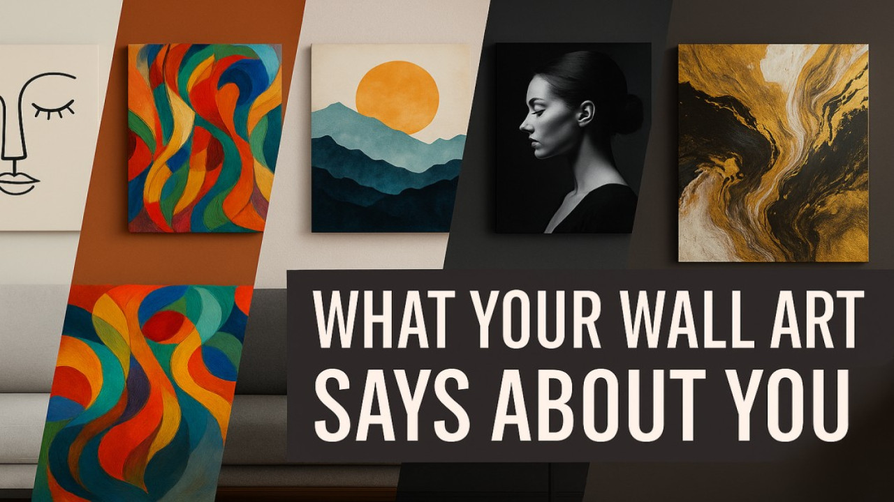 What Your Wall Art Says About You: The Connection Between Personality and Design