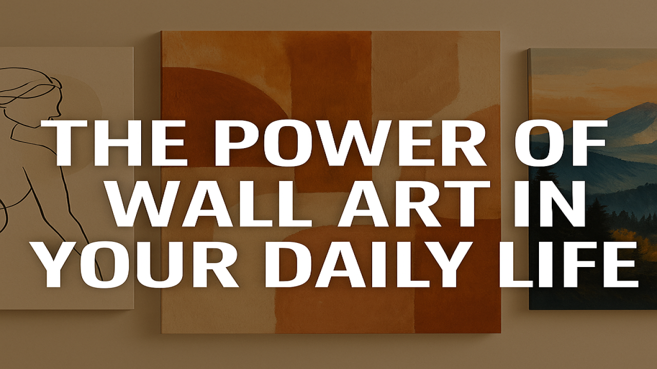 How Wall Art Influences Your Mood and Daily Life in 2025