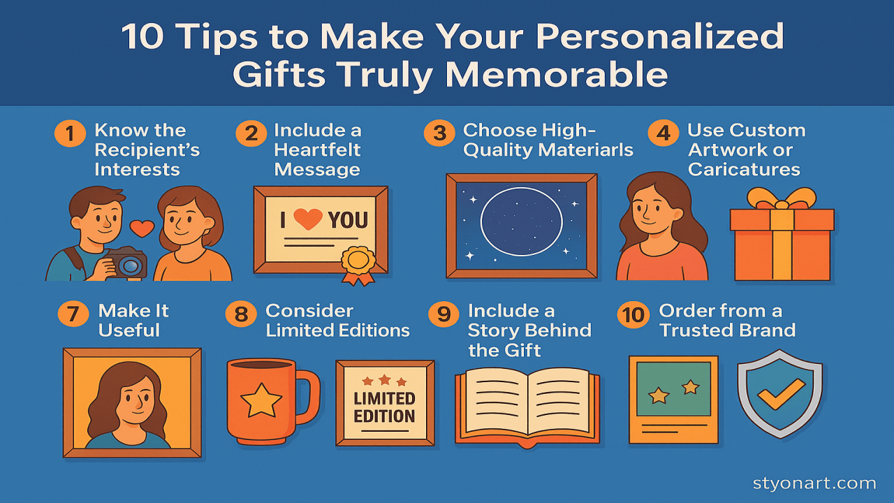 10 Tips to Make Your Personalized Gifts Truly Memorable