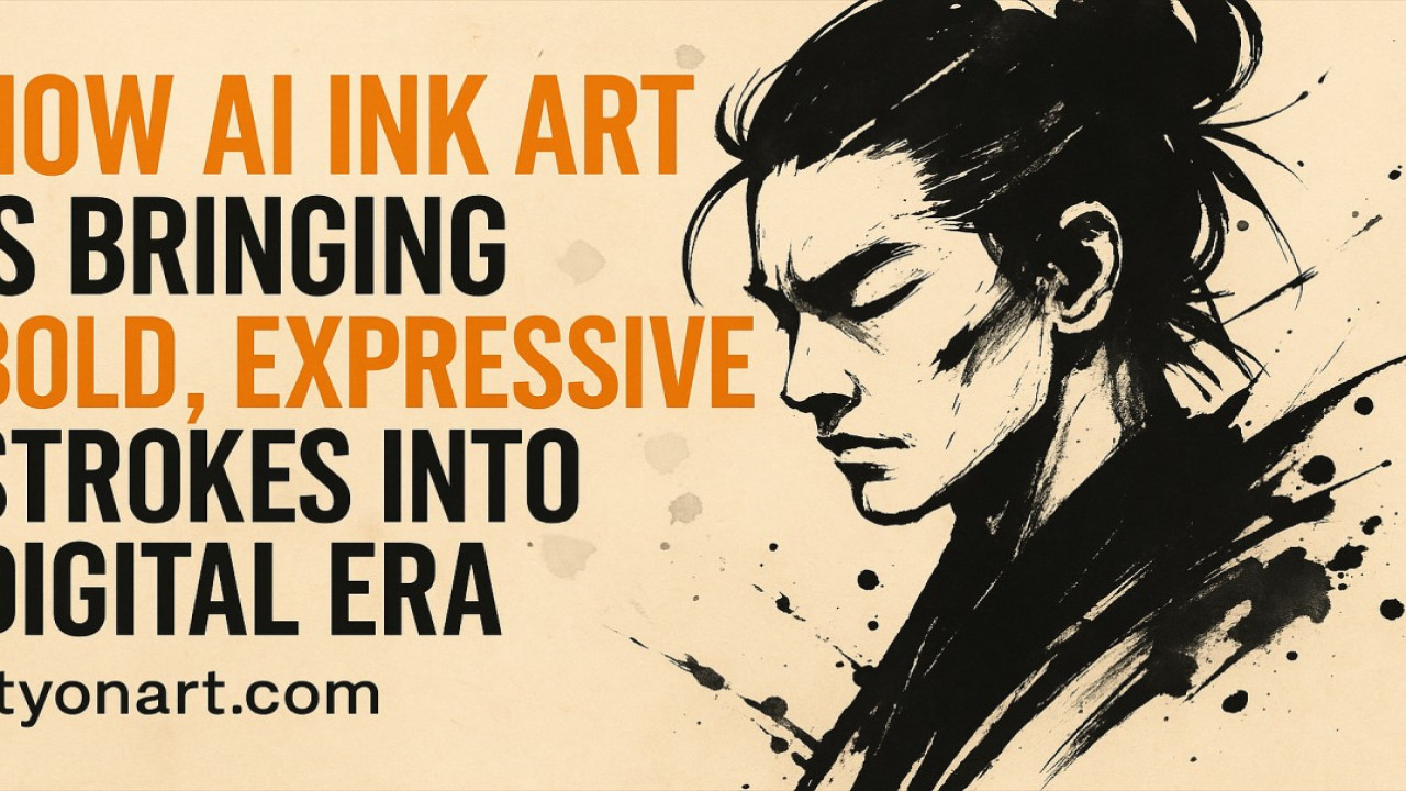 How AI Ink Art Is Bringing Bold, Expressive Strokes Into the Digital Era