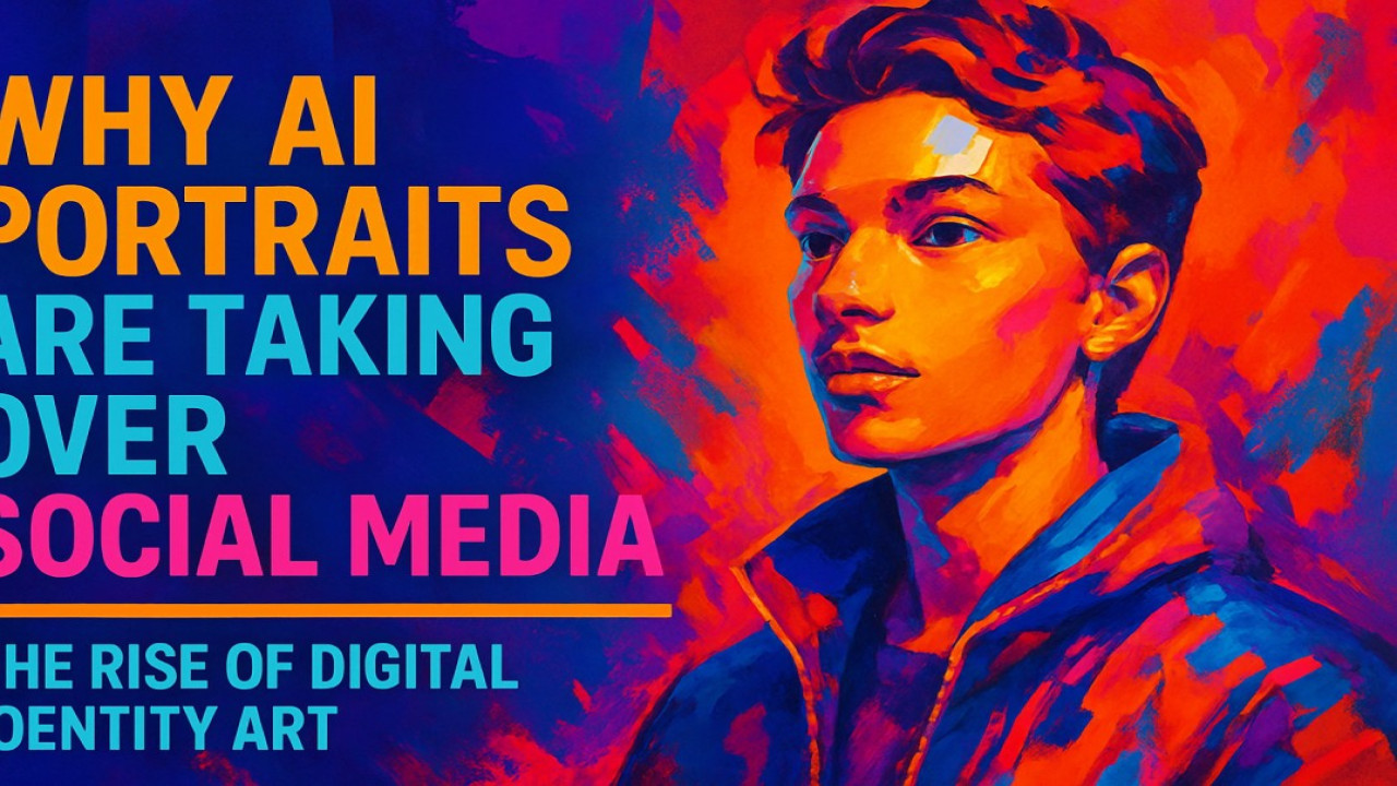 Why AI Portraits Are Taking Over Social Media: The Rise of Digital Identity Art