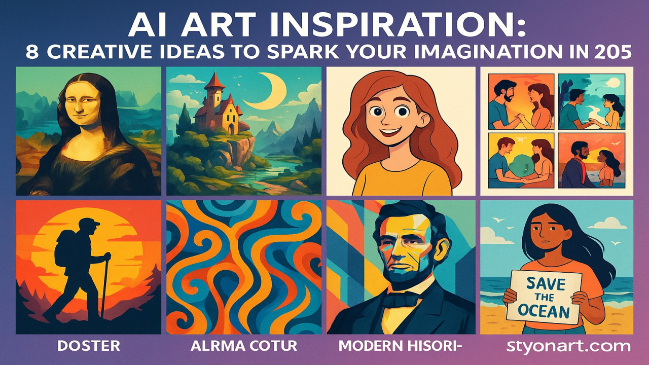 AI Art Inspiration: 8 Creative Ideas to Spark Your Imagination in 2025
