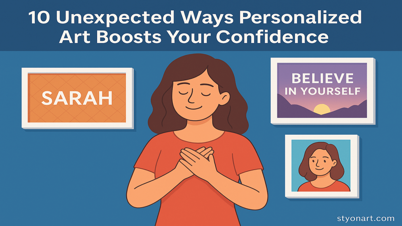 10 Unexpected Ways Personalized Art Boosts Your Confidence