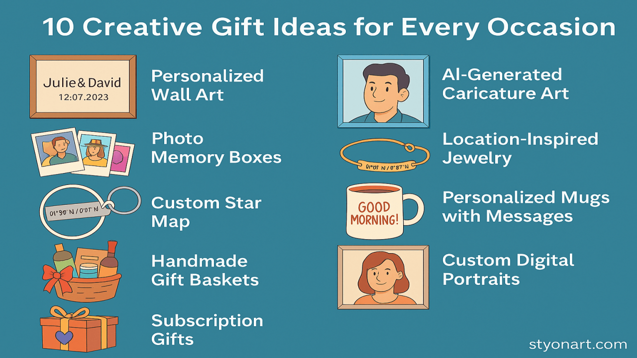 10 Creative Gift Ideas for Every Occasion