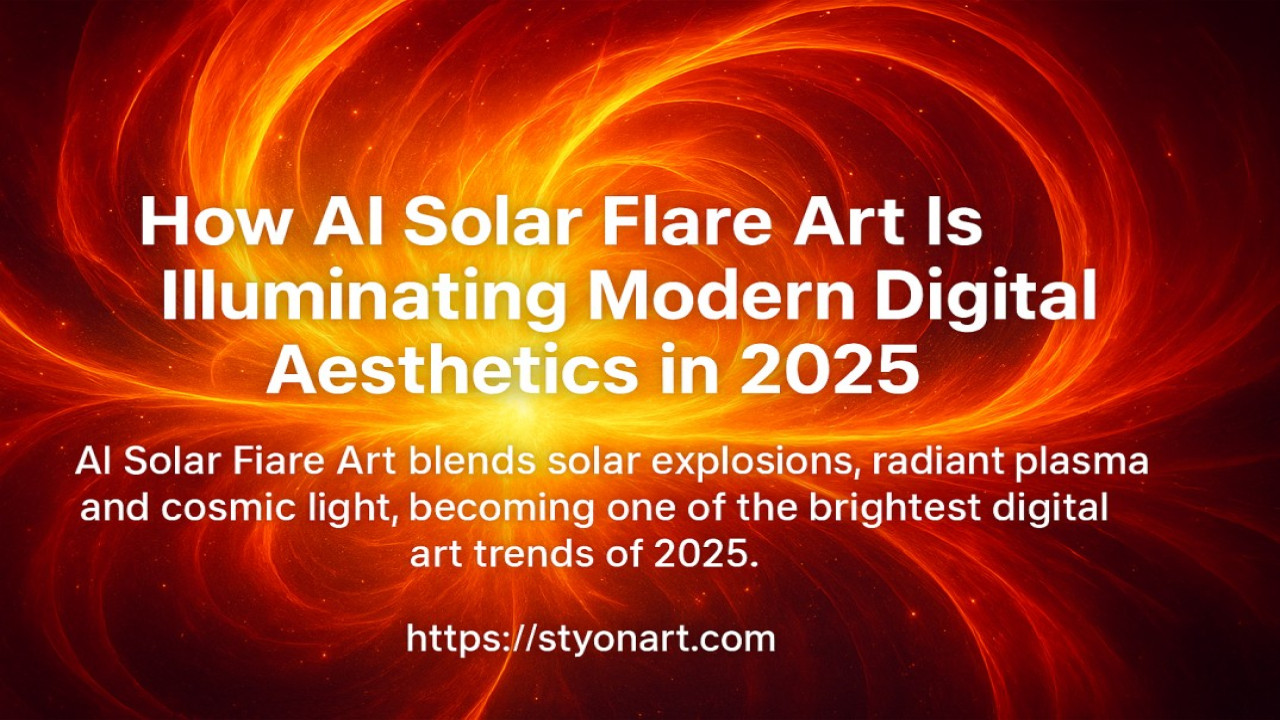 How AI Solar Flare Art Is Illuminating Modern Digital Aesthetics in 2025
