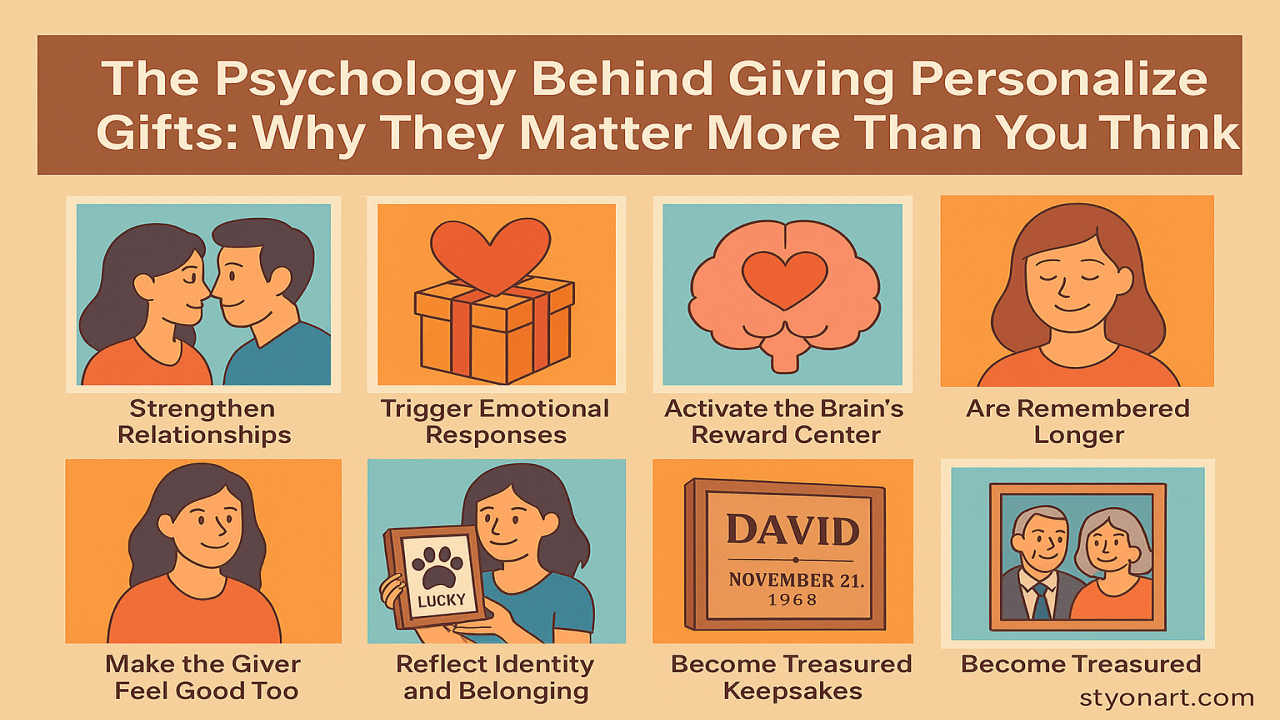 The Psychology Behind Giving Personalized Gifts: Why They Matter More Than You Think