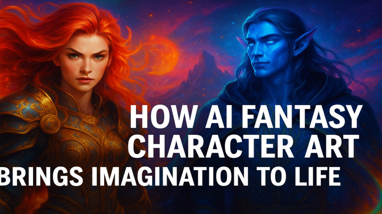 How AI Fantasy Character Art Brings Imagination to Life