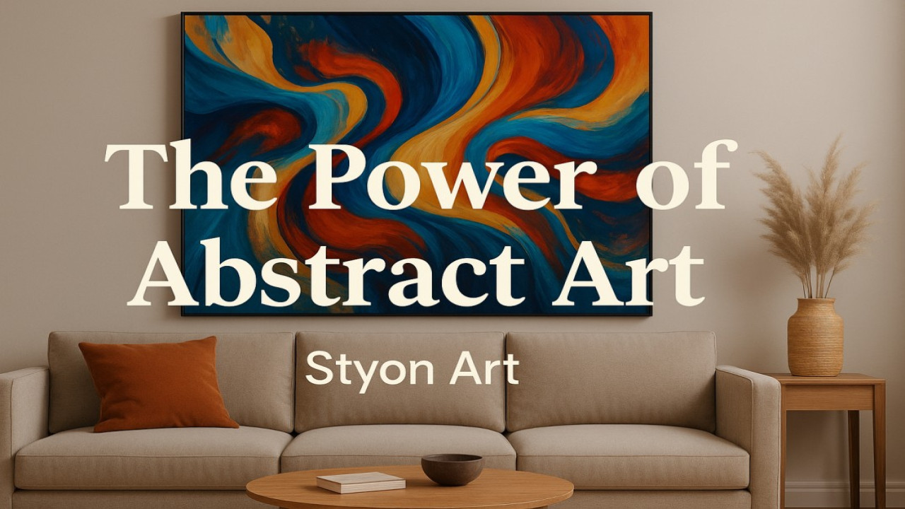 The Power of Abstract Art – Where Emotion Meets Imagination 🎨💫