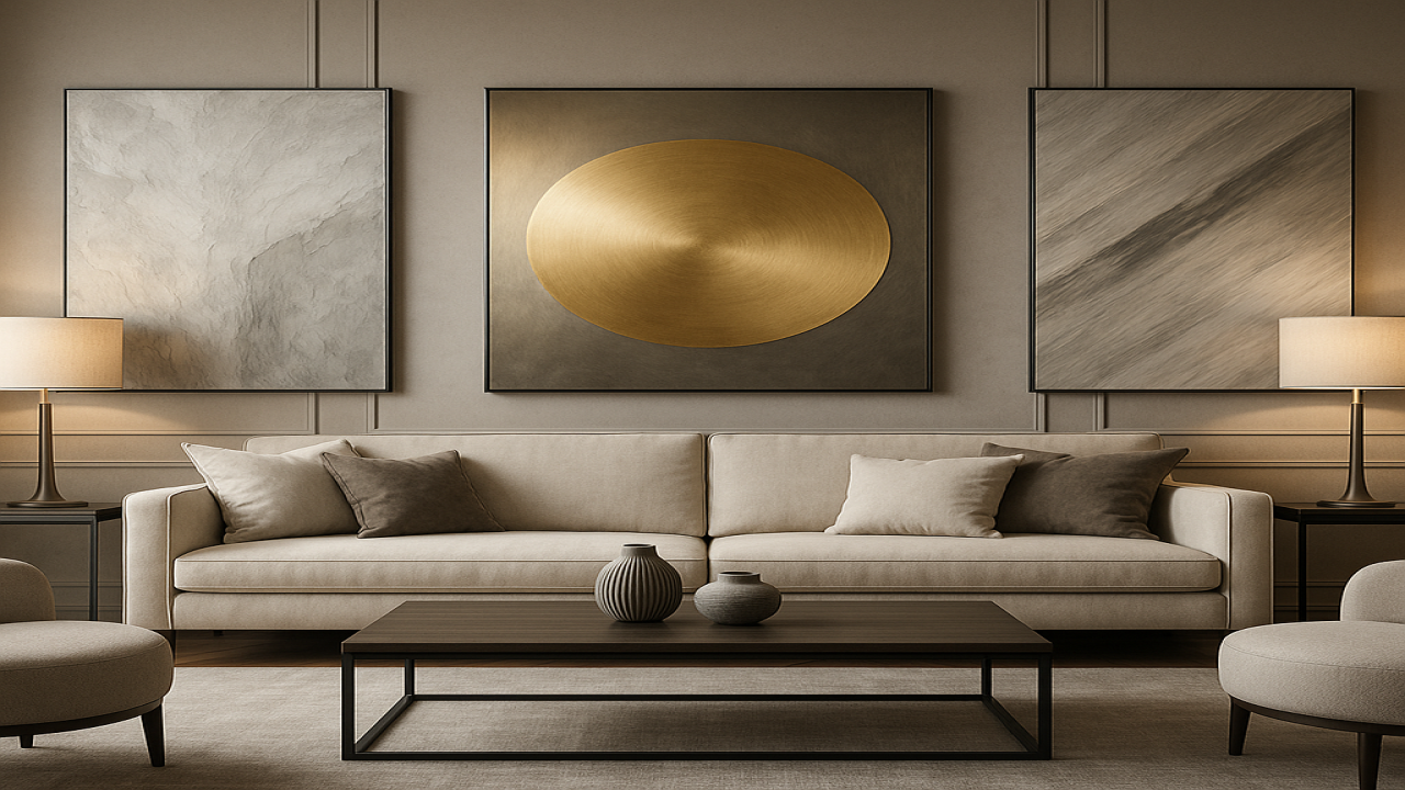 ⚖️ The Art of Balance — How to Create Harmony Between Wall Art and Interior Design