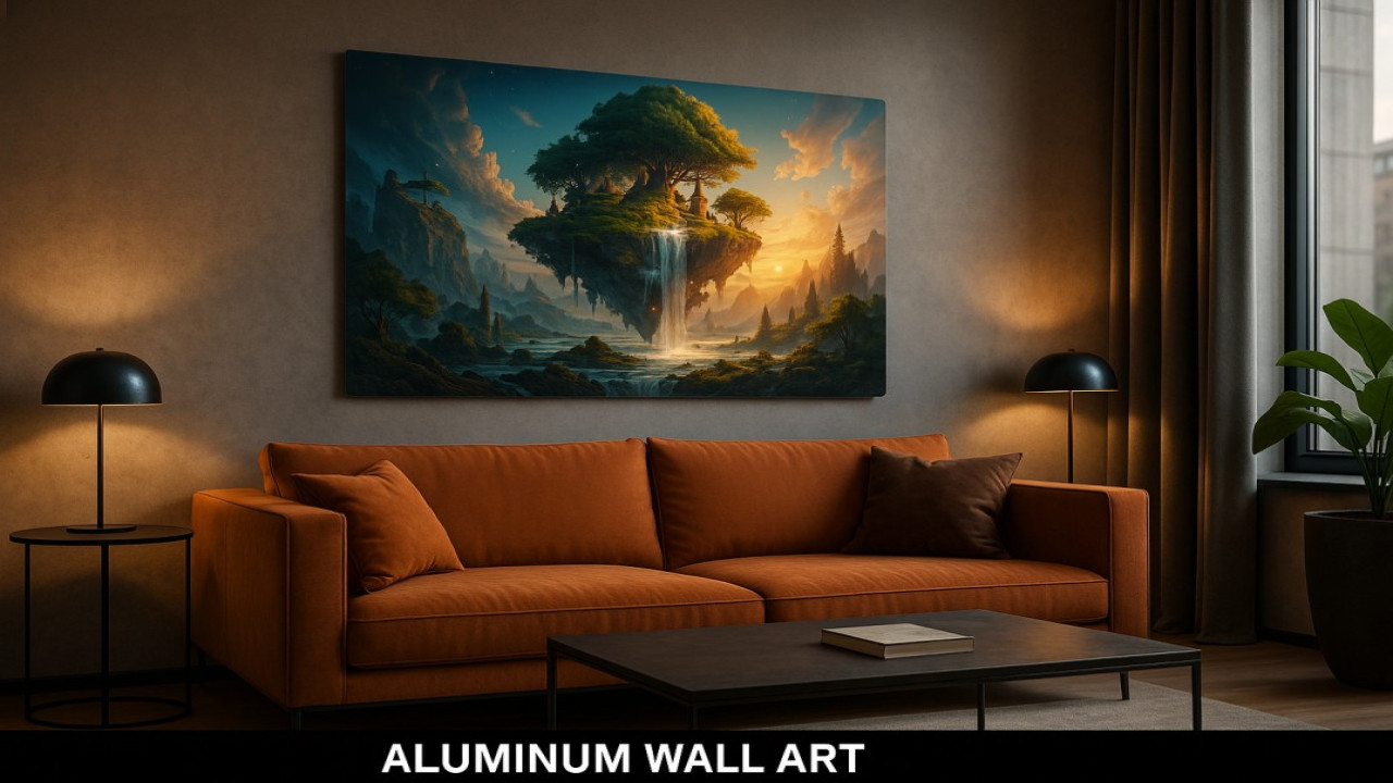 💎 Why Aluminum Wall Art Is the New Symbol of Modern Luxury