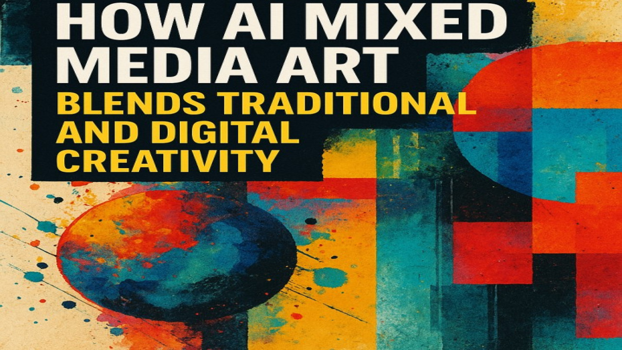 How AI Mixed Media Art Blends Traditional and Digital Creativity