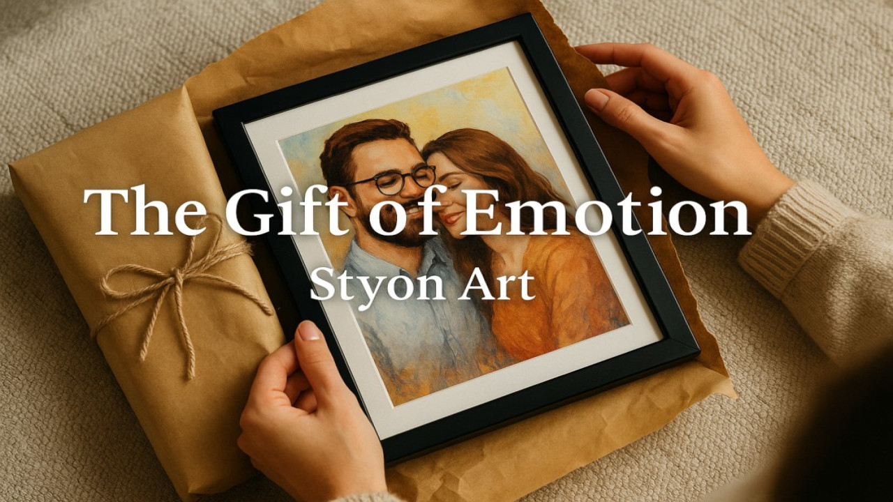 The Gift of Emotion – Why Personalized Art Is the Perfect Gift 🎁❤️