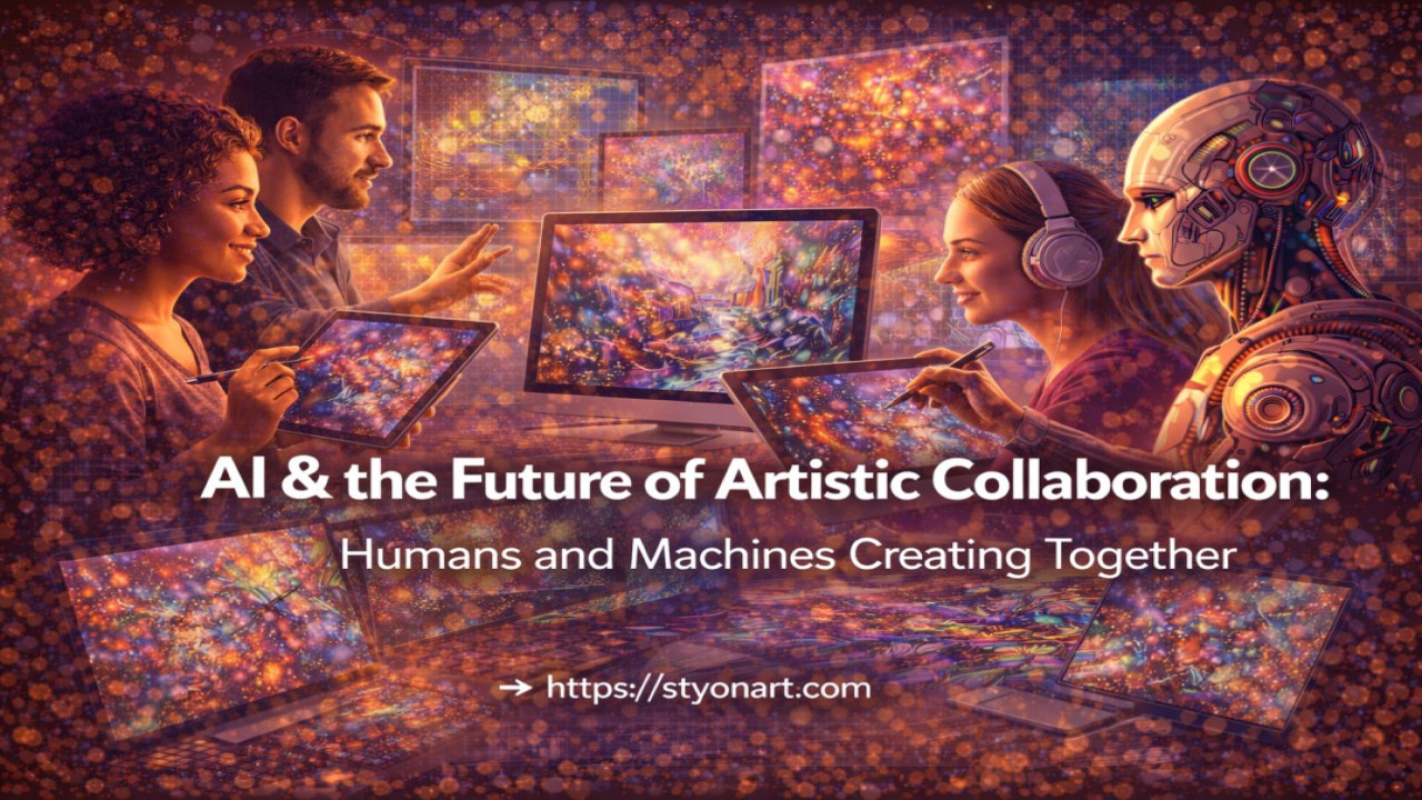 AI & the Future of Artistic Collaboration: Humans and Machines Creating Together