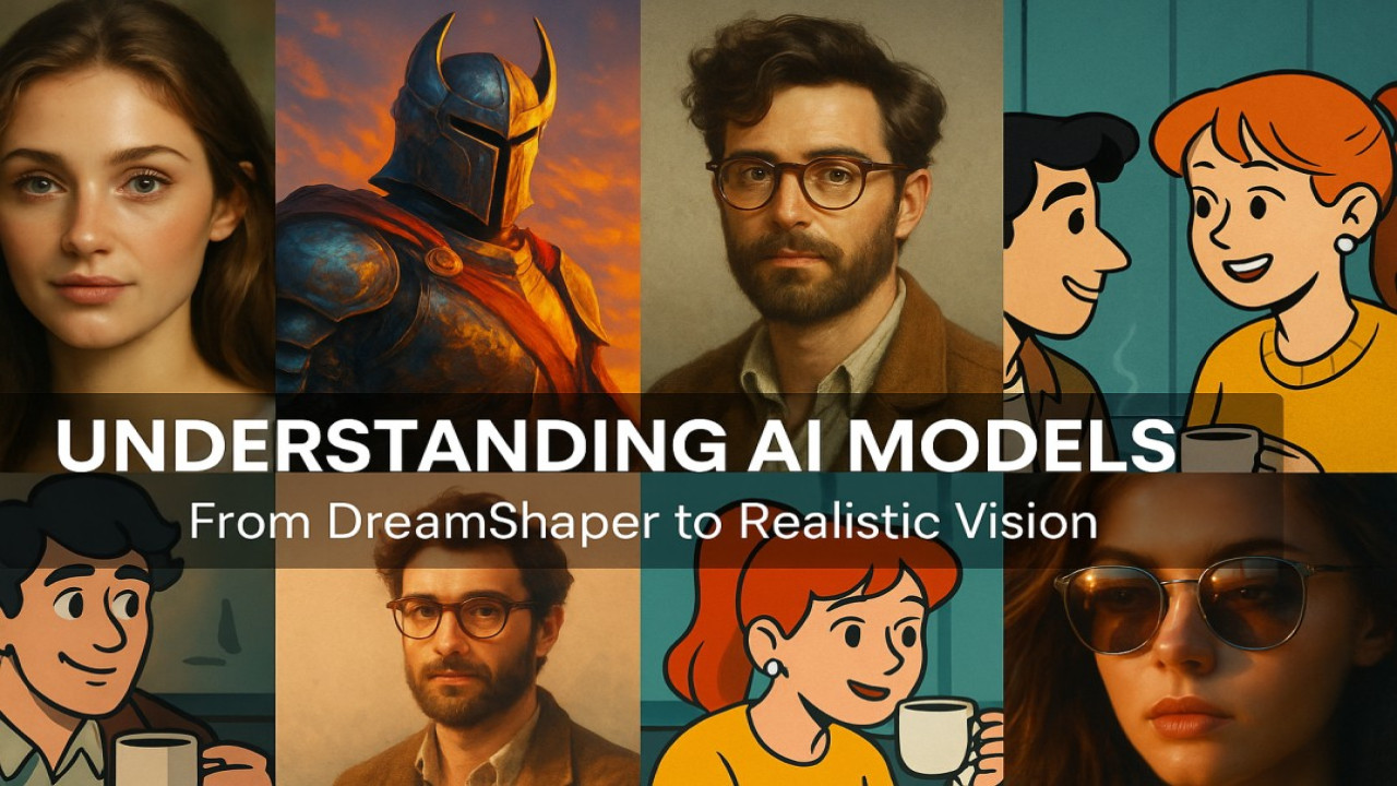 Understanding AI Models – From DreamShaper to Realistic Vision