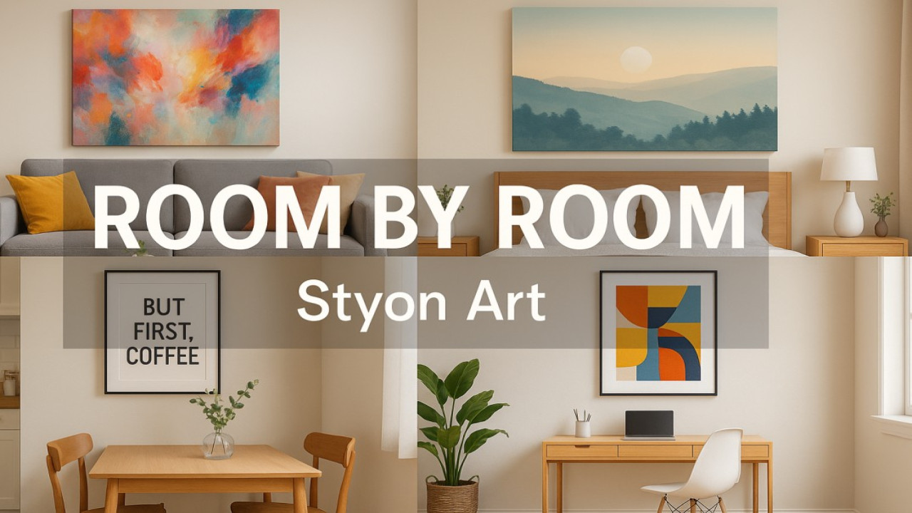 Room by Room – Choosing the Perfect Wall Art for Every Space in Your Home 🏡🎨