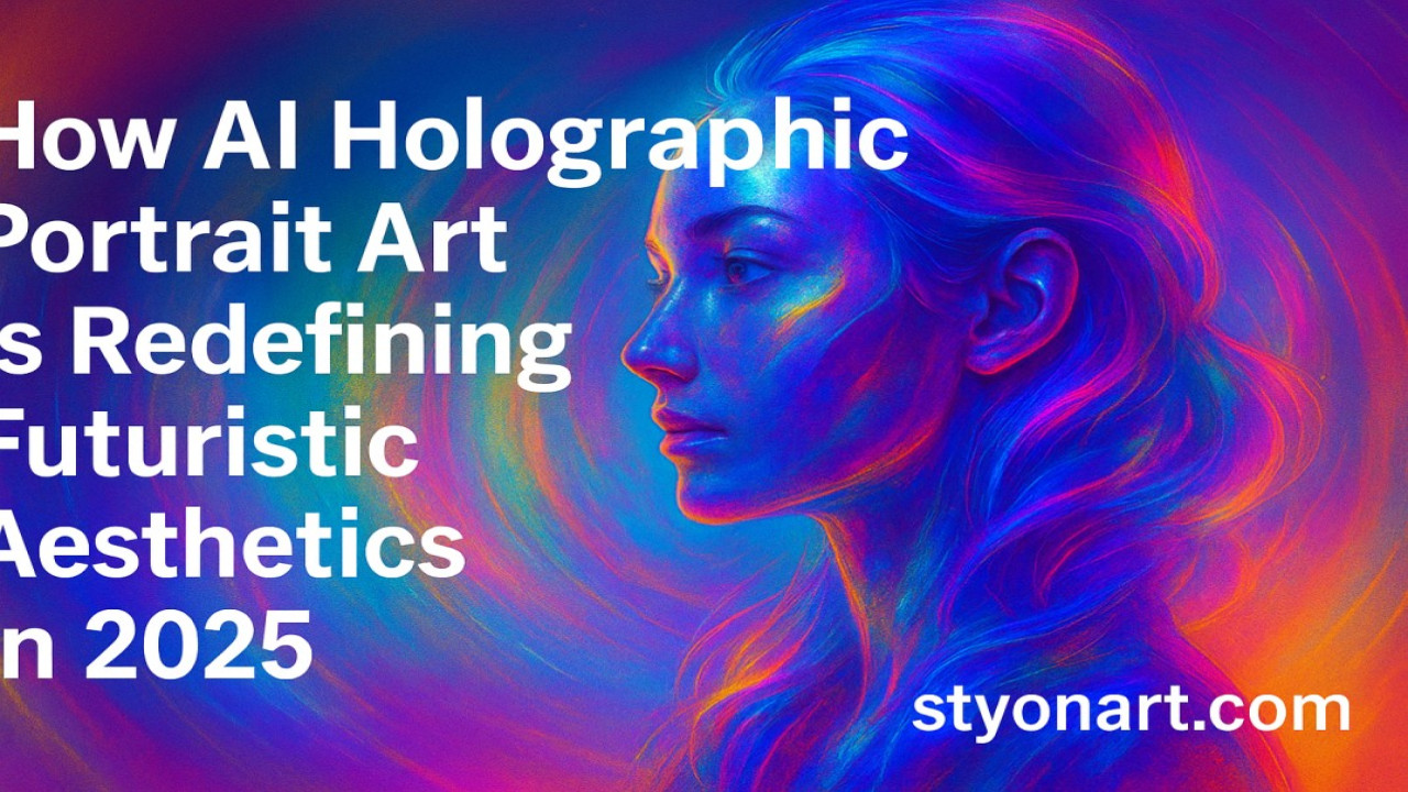 How AI Holographic Portrait Art Is Redefining Futuristic Aesthetics in 2025
