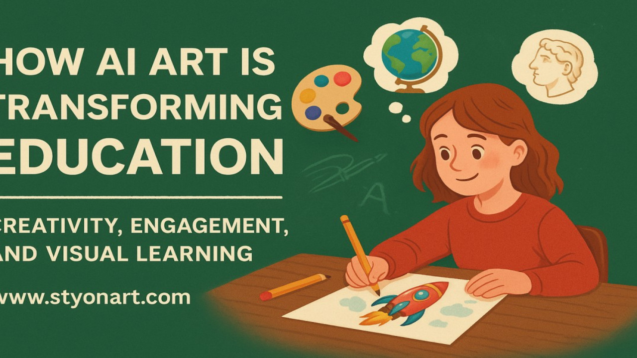 How AI Art Is Transforming Education: Creativity, Engagement, and Visual Learning