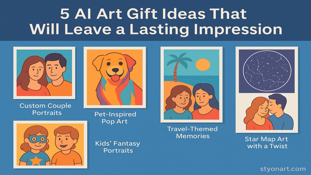5 AI Art Gift Ideas That Will Leave a Lasting Impression