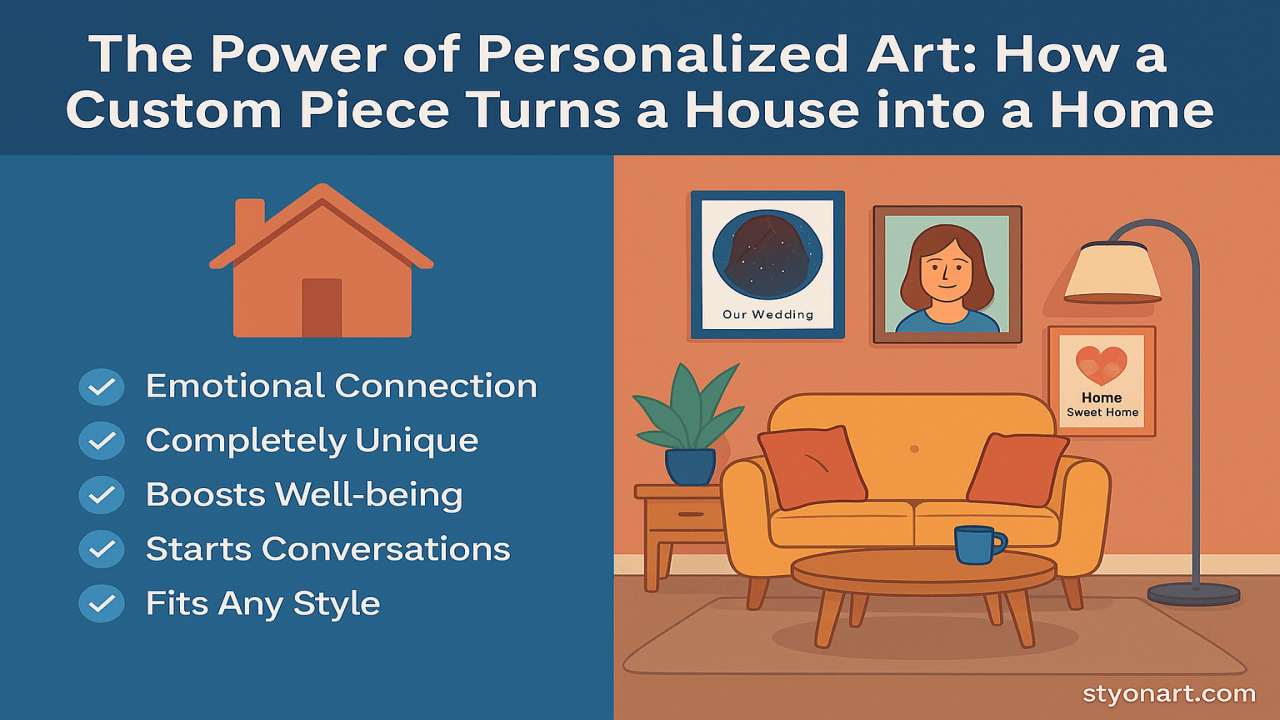 The Power of Personalized Art: How a Custom Piece Turns a House into a Home
