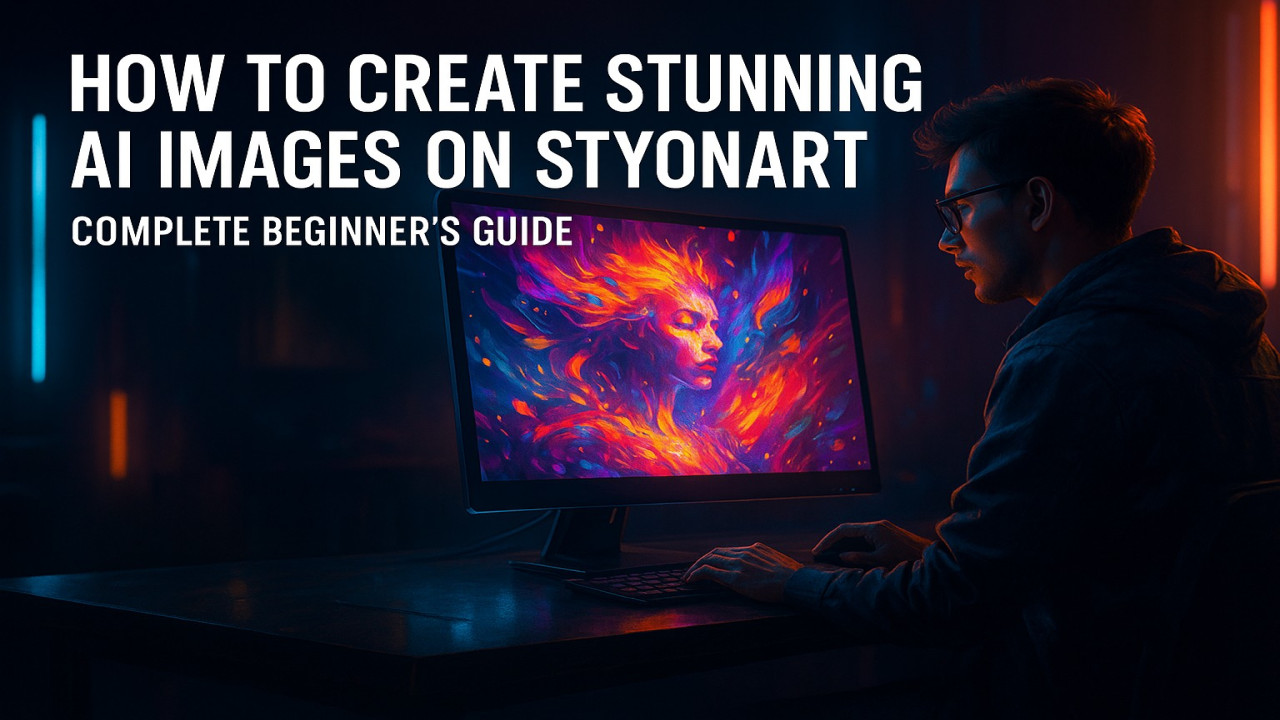 How to Create Stunning AI Images on StyonArt – Complete Beginner’s Guide